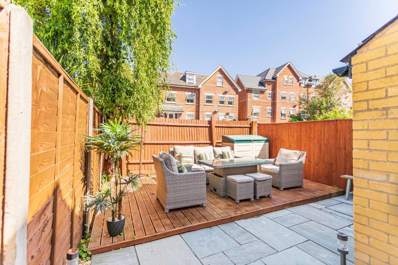 Modern 3 Bed, Heart Of Ashley Cross, 5 Mins To Sandbanks Пул Экстерьер фото