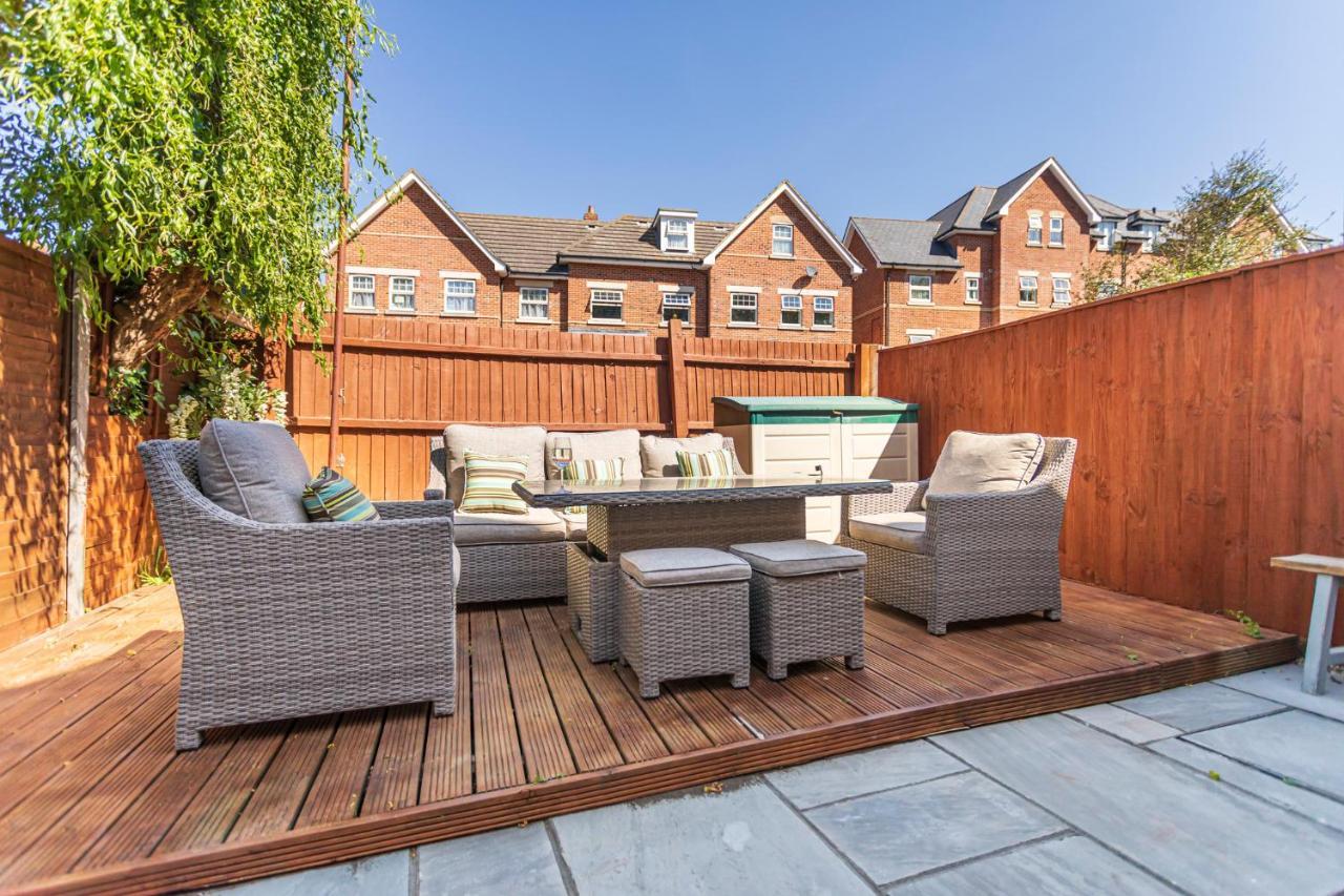Modern 3 Bed, Heart Of Ashley Cross, 5 Mins To Sandbanks Пул Экстерьер фото